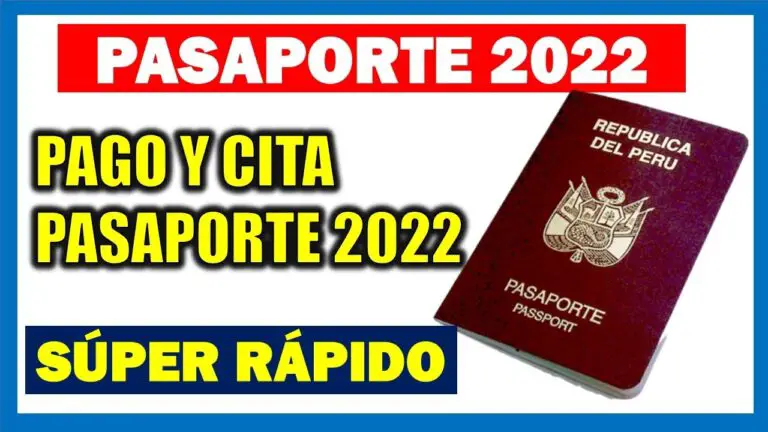 Tasa pasaporte 2022 españa