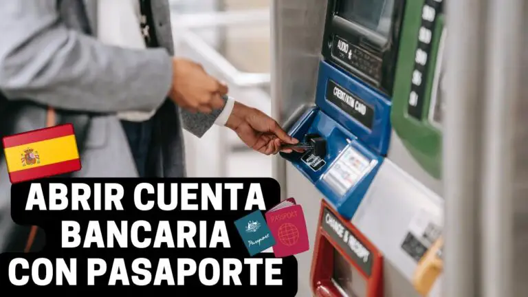 Cuenta con pasaporte en españa